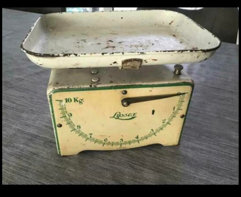 Weegschaal, Ophalen, Keukenweegschaal, Gebruikt, Minder dan 10 kg