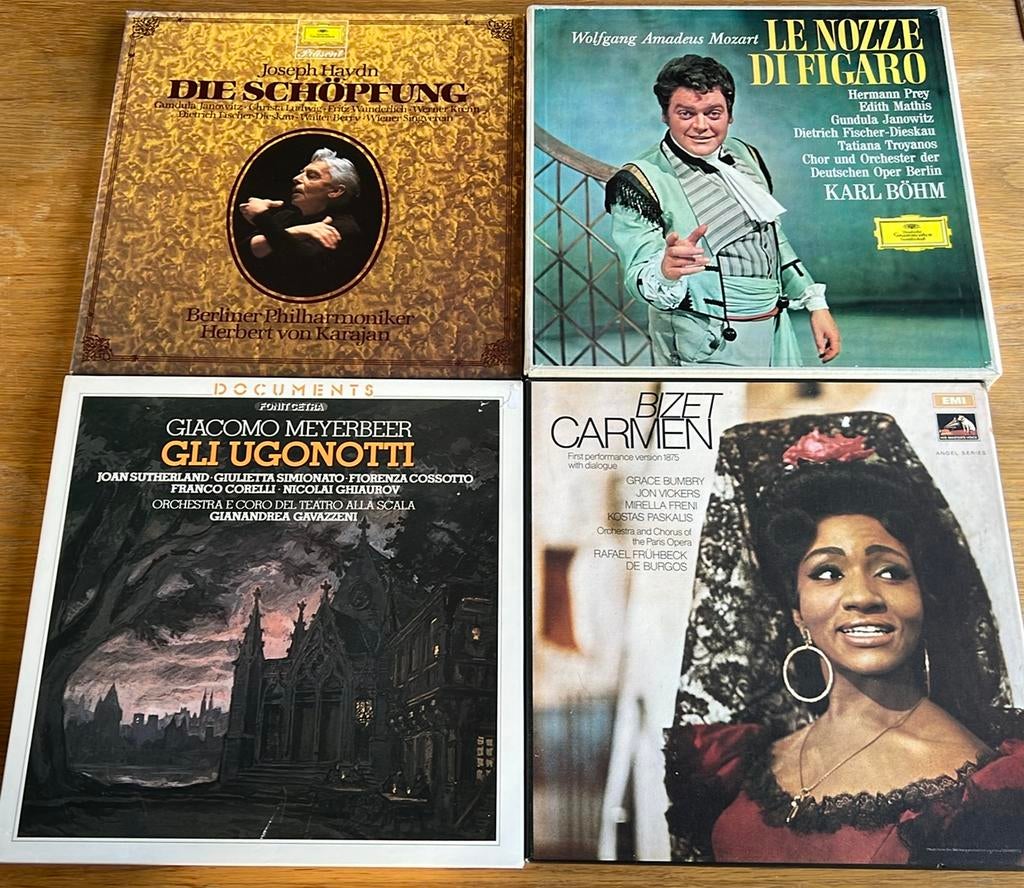 Boîtes LP classiques, Enlèvement