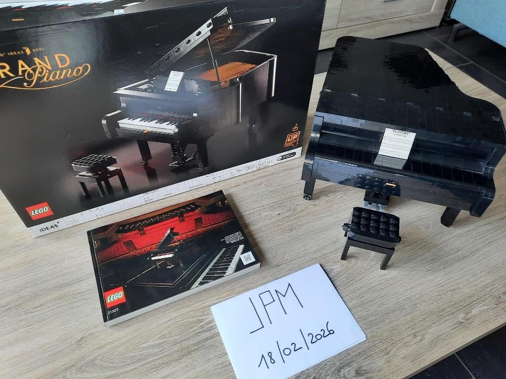 LEGO 21323 Grand Piano, Ophalen of Verzenden, Zo goed als nieuw, Complete set, Lego