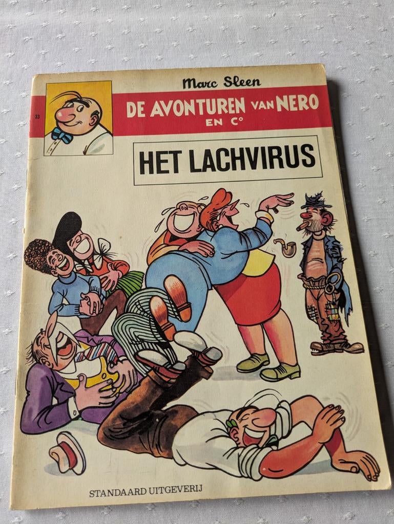 Gehandtekende Strip door Marc Sleen: Nero, Ophalen, Marc Sleen