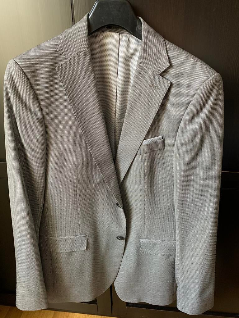 Veste de costume grise, Kleding | Heren, Kostuums en vesten, Nieuw, Maat 48/50 (M), Grijs, Zara