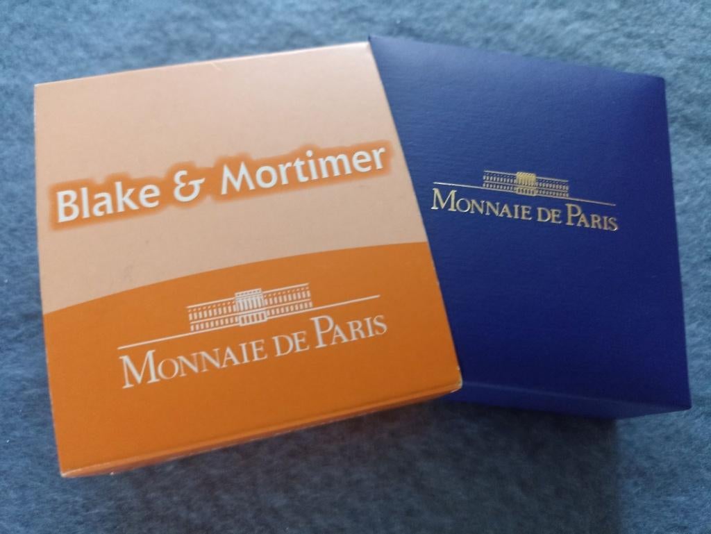France 10 euro 2010 Blake & Mortimer E.P. Jacobs - Agt Proof, Enlèvement ou Envoi, France, 10 euros, Argent