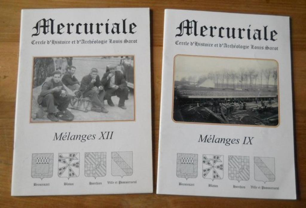Mercuriale Mélange IX & XII - Bernissart Blaton Pommeroeul, Enlèvement ou Envoi, Utilisé