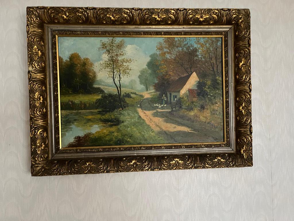 Schilderij, Ophalen