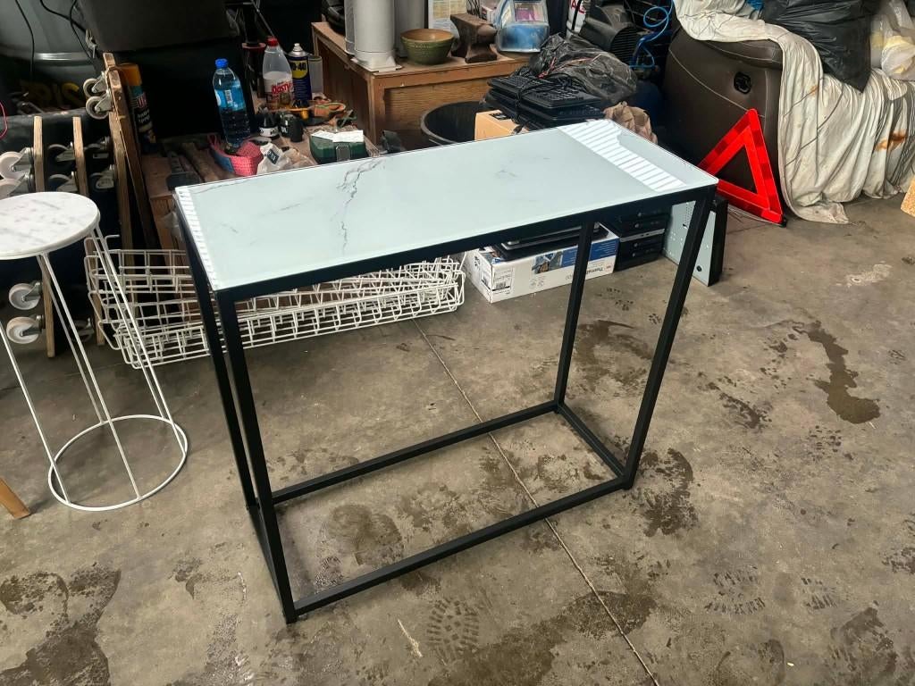 rechthoekig bijzettafeltje, Ophalen, Nordic, 75 cm of meer, 60 cm of meer