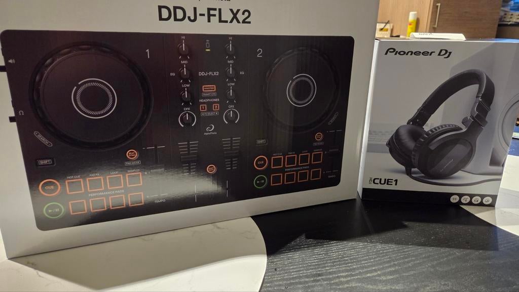 Ddj flx2 + Pioneer heatset, Ophalen of Verzenden, Nieuw, Pioneer