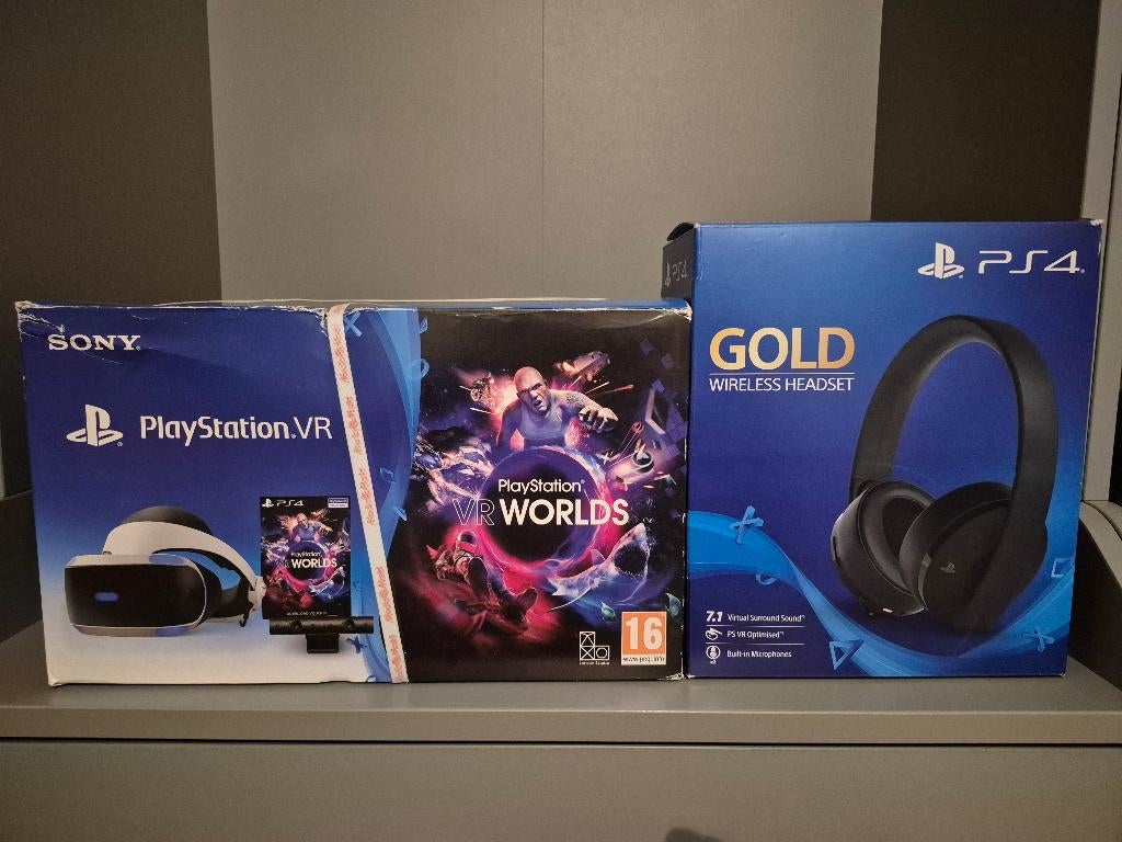 Ps4 vr + casque gold, Enlèvement, Neuf, Autres genres, Virtual Reality