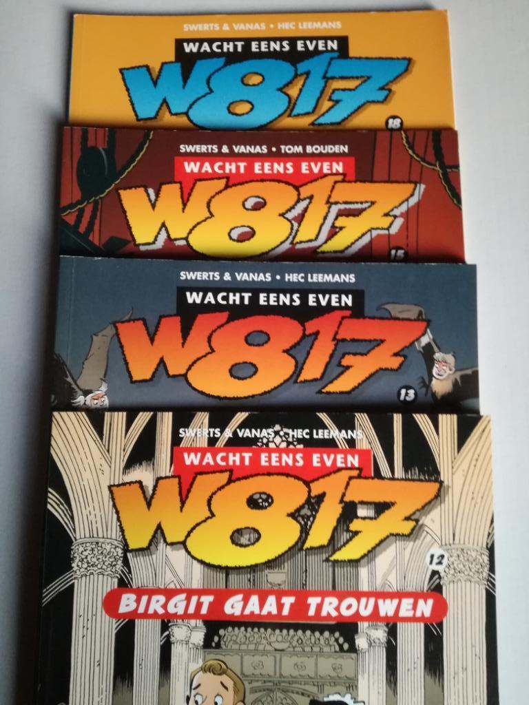 4 strips w817 nummers 12, 13,15,18, Meerdere stripboeken, Ophalen of Verzenden, Zo goed als nieuw, Hec Leemans