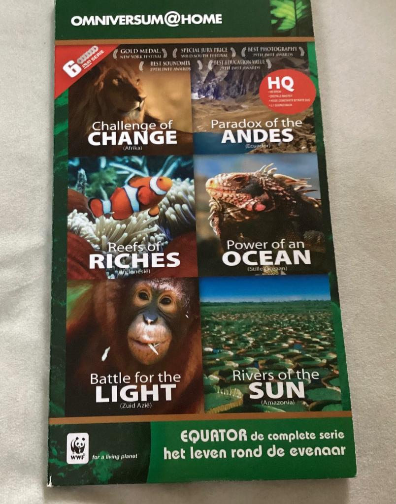 Equator de complete serie - het leven rond de evenaar, Ophalen of Verzenden, Boxset