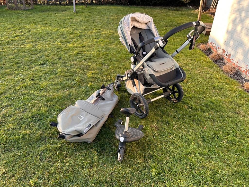 Bugaboo Cameleon 3 kinderwagen - kaki kleur - goede staat, Ophalen, Gebruikt, Bugaboo, Combiwagen