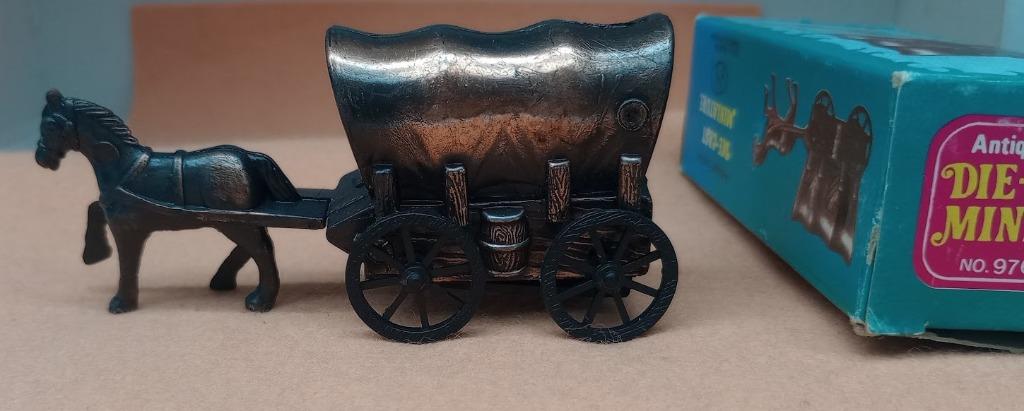 aiguiseur: cheval avec chariot couvert #9768, Enlèvement ou Envoi, Autres types