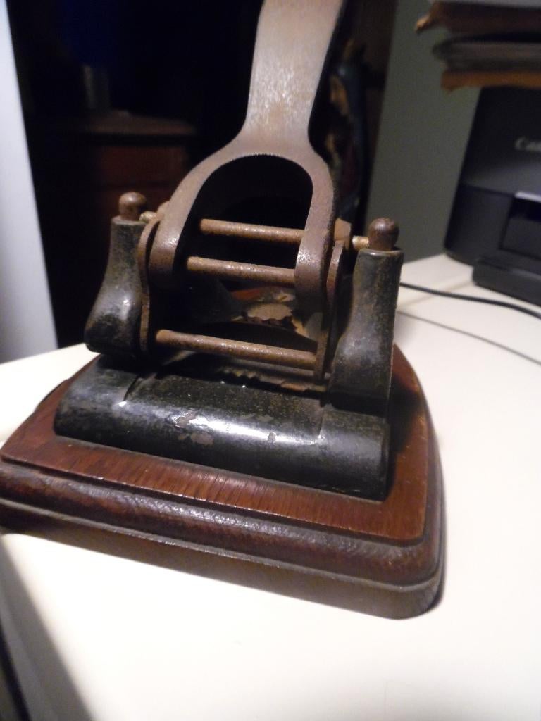 antieke perforator, Ophalen of Verzenden, Gebruikt