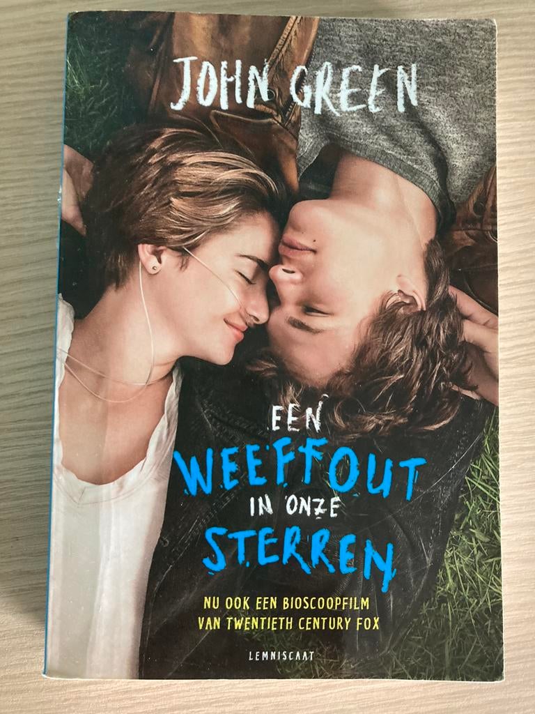 Een weeffout in onze sterren -John Green, Boeken, Ophalen of Verzenden, Gelezen