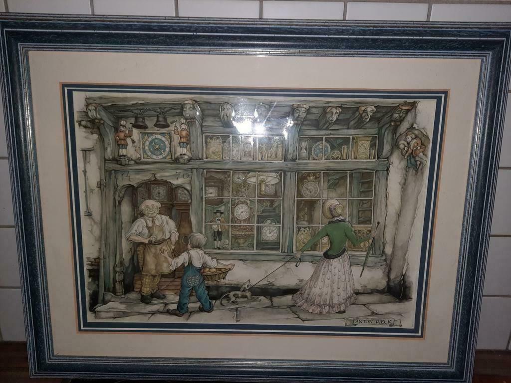 Anton Pieck, joli cadre (62 x 49), Enlèvement ou Envoi