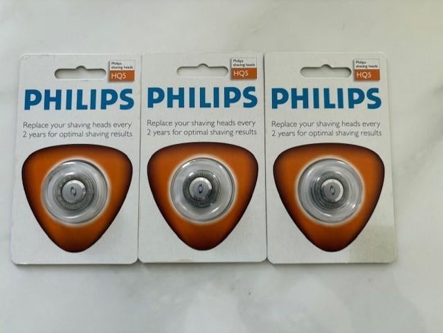 NEUVES: 3 têtes de rasoir PHILIPS HQ5, Electroménager, Enlèvement, Neuf