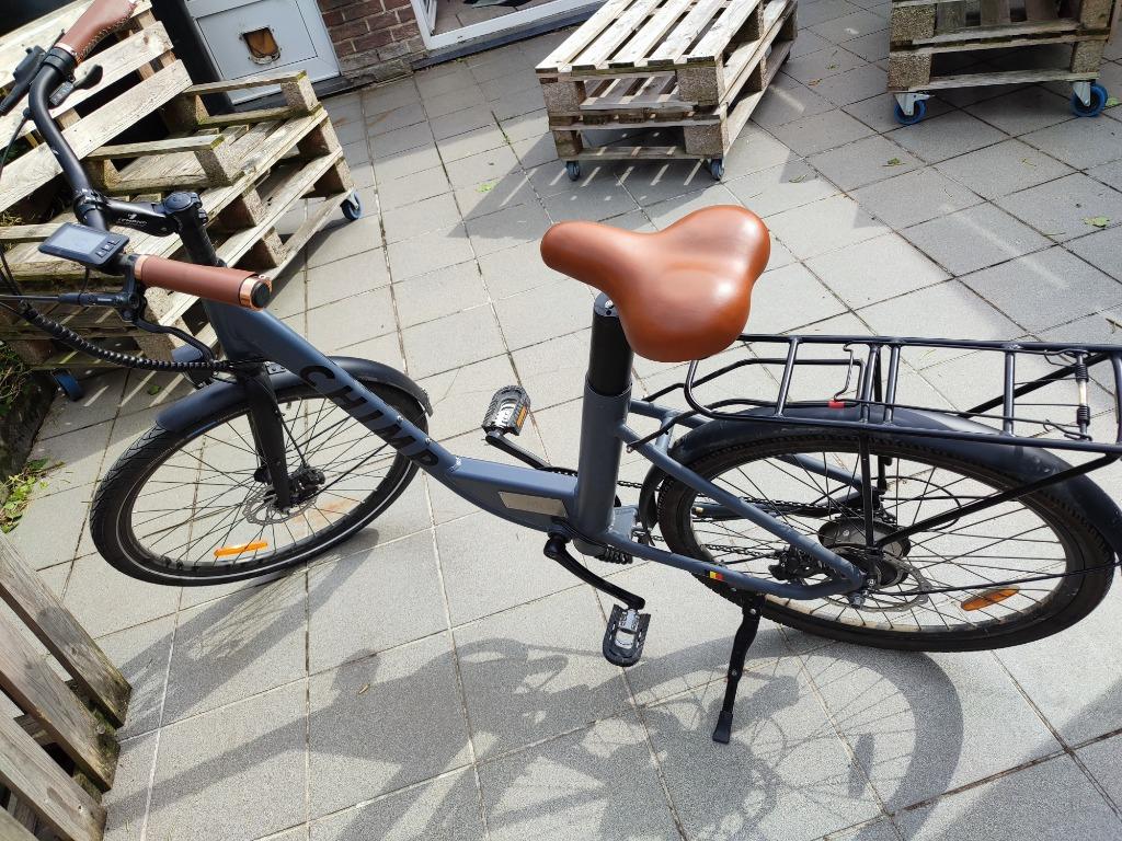 Vélo électrique de ville, Vélos & Vélomoteurs, Autres marques, 51 à 55 cm, 50 km par batterie ou plus, Comme neuf