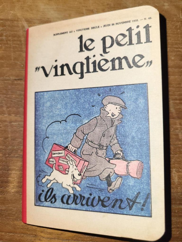 Kuifje Notitieboekje - "Le petit vinqtieme", Ophalen of Verzenden, Kuifje, Nieuw, Boek of Spel