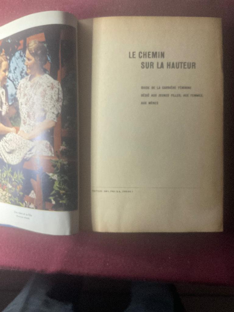 LE CHEMIN SUR LA HAUTEUR, Antiek en Kunst, Antiek | Boeken en Manuscripten, Ophalen of Verzenden