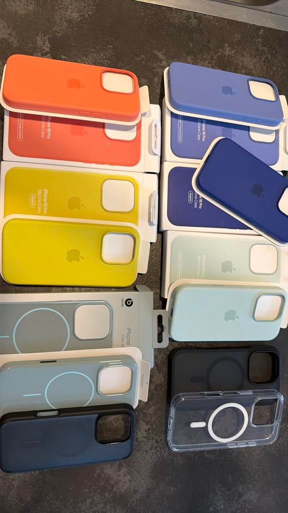 iPhone 16 Pro hoesjes, Ophalen of Verzenden, Nieuw, IPhone 2G Original, Hoesje of Tasje