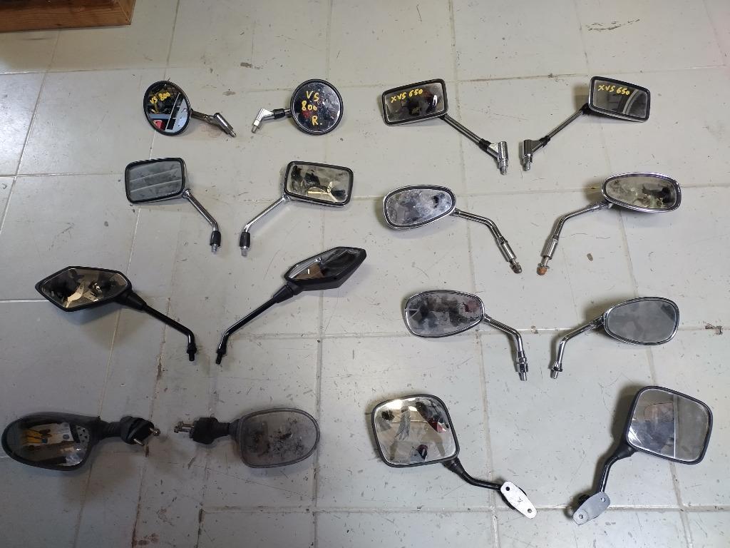 set moto spiegels voor chopper tou moto., Enlèvement ou Envoi, Utilisé