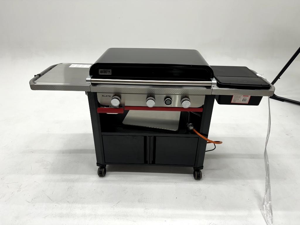 Slate bbq plancha Weber 76cm, Tuin en Terras, Ophalen, Nieuw, Weber