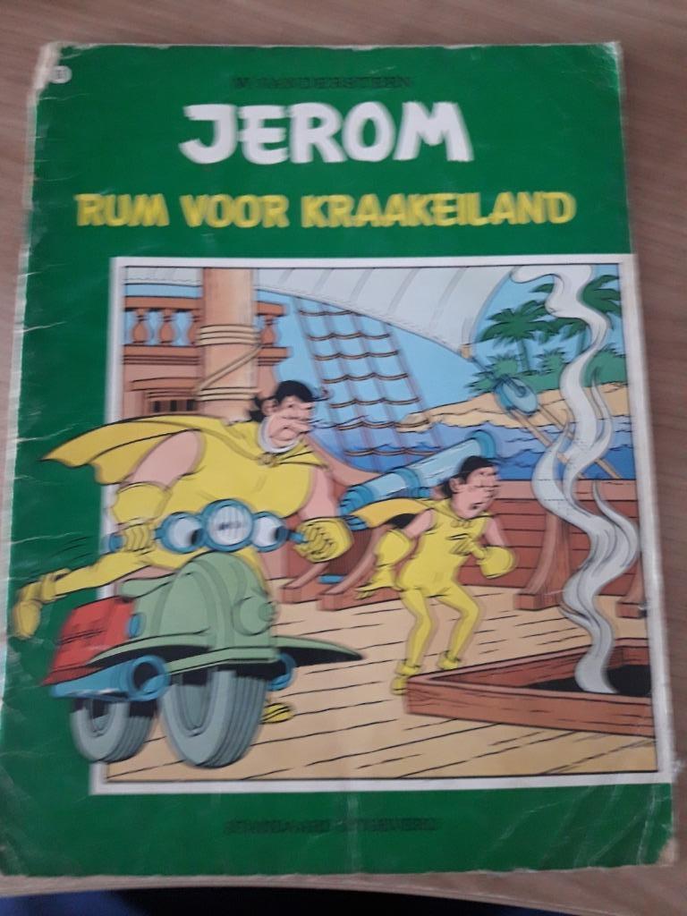Jerom 68 Rum voor kraakeiland, Gelezen, Willy Vandersteen, Eén stripboek, Ophalen of Verzenden