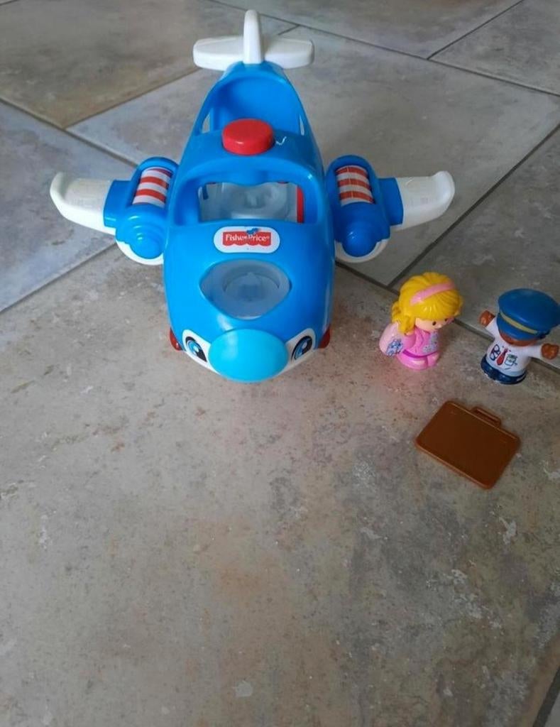 Te koop: Little people vliegtuig 🛩, Kinderen en Baby's, Ophalen, Gebruikt, Auto of Voertuig, Met licht