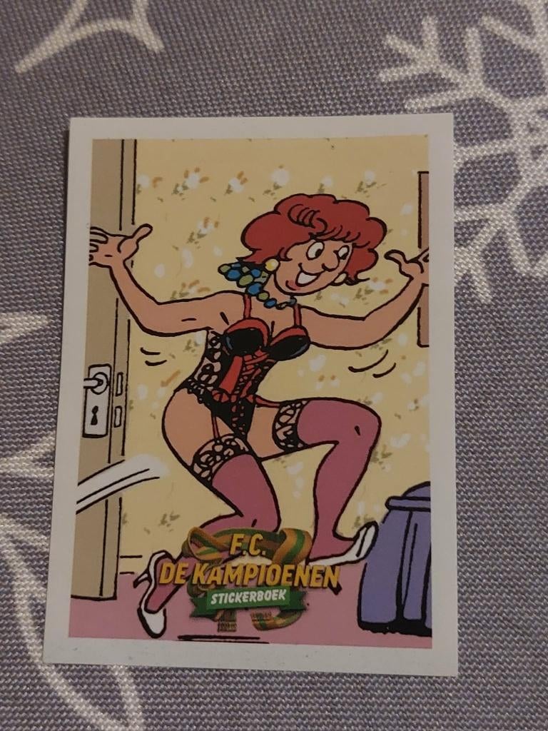 FC De Kampioenen/Sticker/Carmen Waeterslaeghers, Verzamelen, Verzenden, Nieuw, Tv, Overige typen