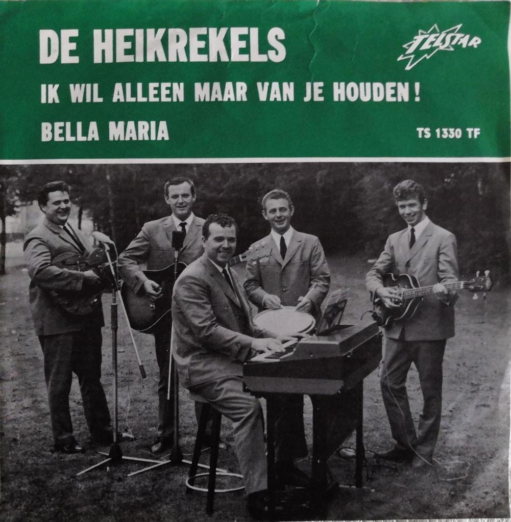 DE HEIKREKELS - Ik wil alleen maar van je houden! (single), Ophalen of Verzenden, Gebruikt, Nederlandstalig