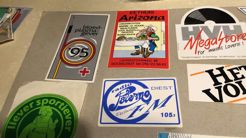 Stickers (f1), Ophalen of Verzenden, Zo goed als nieuw, Bedrijf of Vereniging