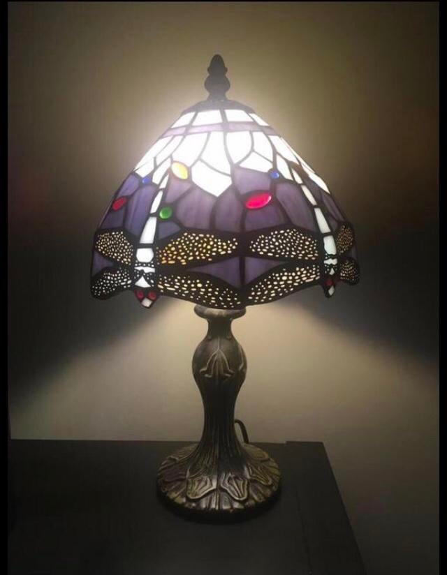Tiffany lamp, Ophalen, Gebruikt