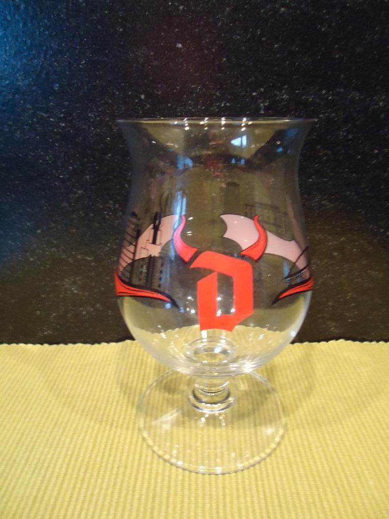 Duvel-Moortgat : Rochester duvelglas USA, Verzamelen, Biermerken, Ophalen of Verzenden, Nieuw, Glas of Glazen, Duvel