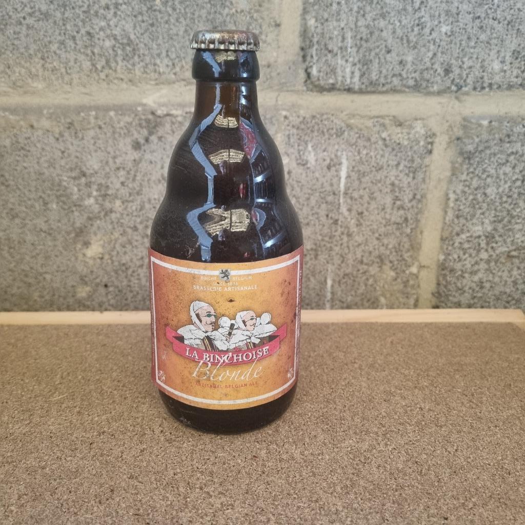 Bouteille de bière La Binchoise Blonde (modèle 2), Enlèvement ou Envoi, Utilisé, Bouteille(s), Autres marques