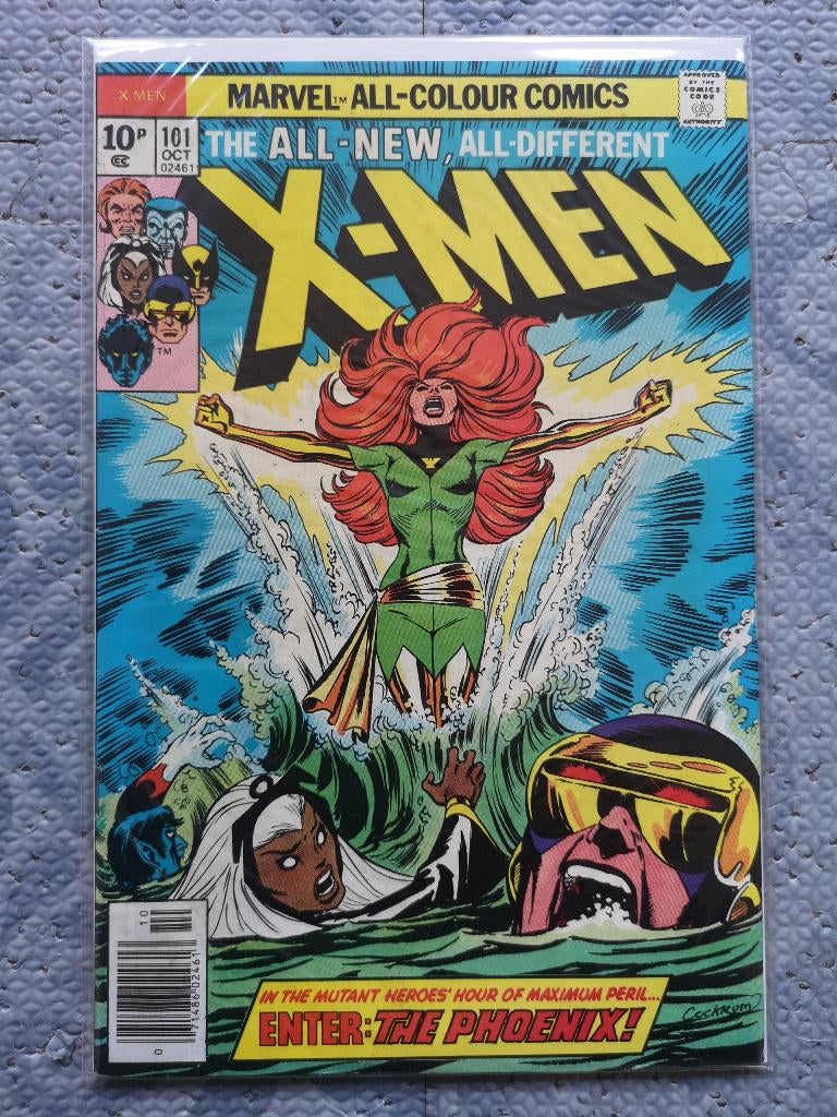 X-Men (vol.1) #101 (1976 - 1st Jean Grey as Phoenix !), Amerika, Chris Claremont, Ophalen, Gelezen
