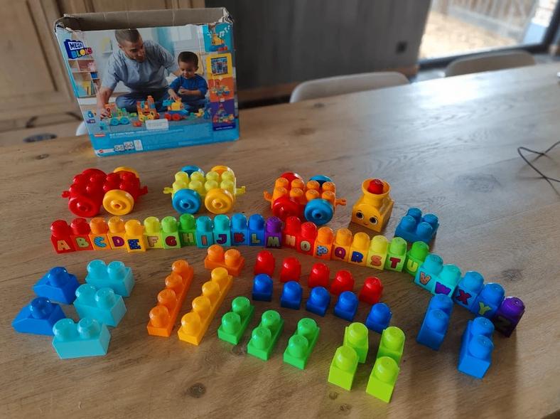 Mega Bloks ABS Muziektrein, Enfants & Bébés, Jouets | Blocs de construction, Enlèvement ou Envoi, Utilisé, Megabloks