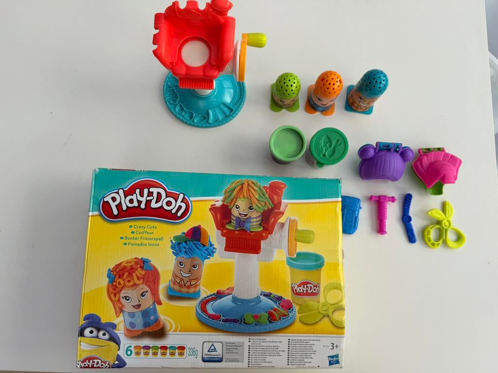 Play Doh naar de kapper, Ophalen, Gebruikt