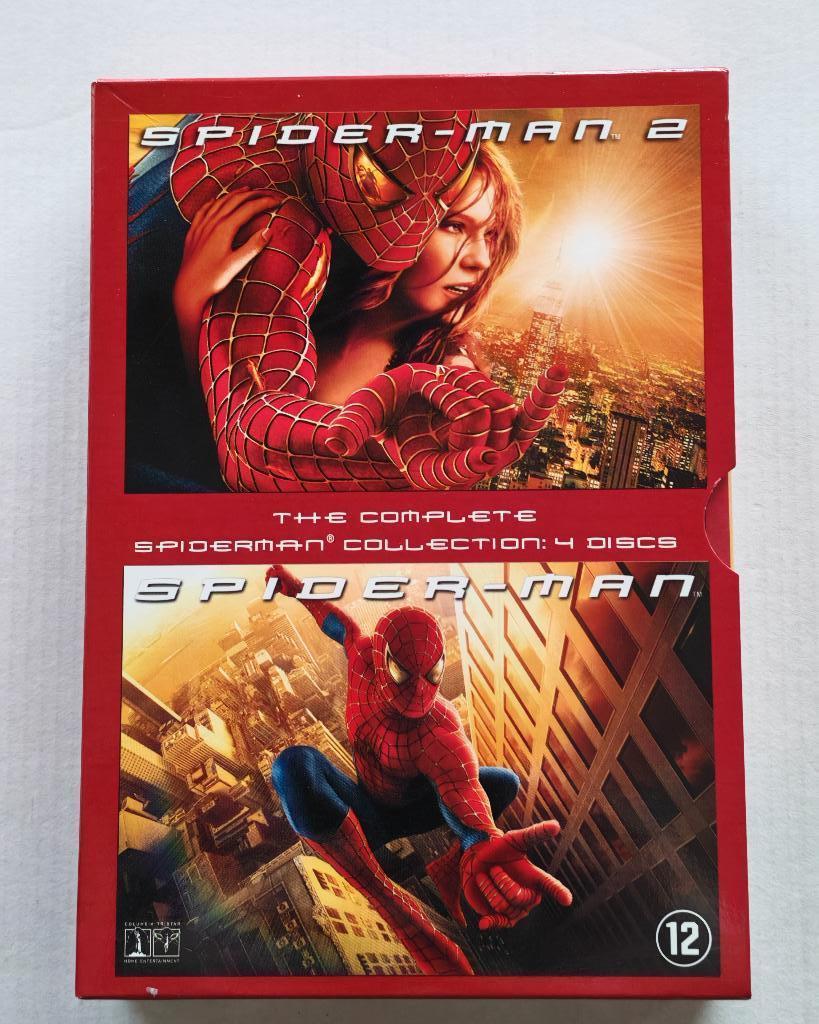 The complete Spiderman collection 4 DVD box, Cd's en Dvd's, Vanaf 12 jaar, Ophalen of Verzenden, Zo goed als nieuw, Actie