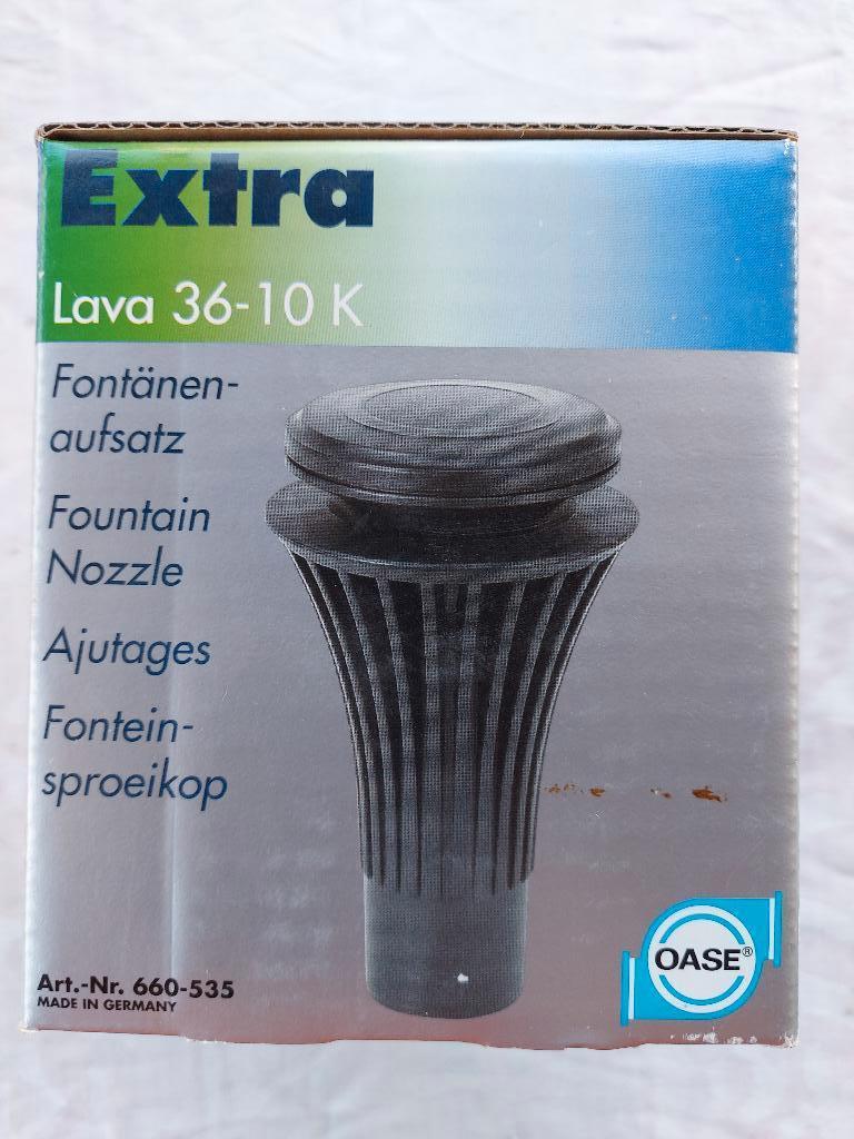 Fontein-sproeikop: Extra Lava 36-10K Oase, Tuin en Terras, Ophalen of Verzenden, Nieuw, Overige typen