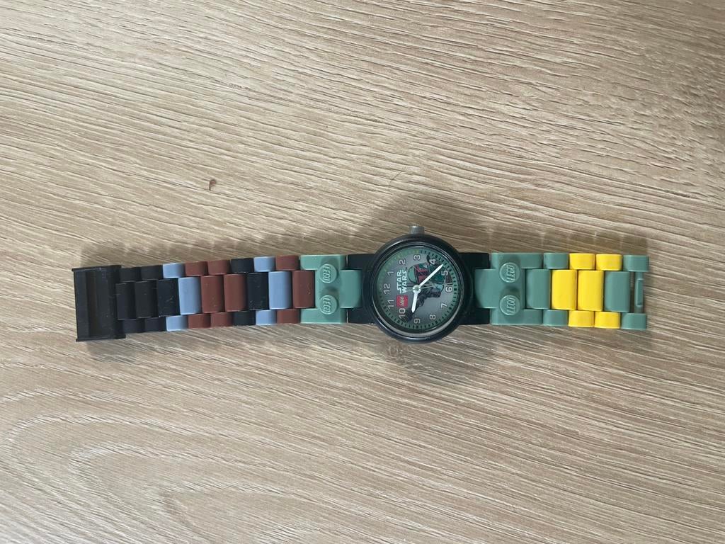 Lego horloge Star Wars Boba Fett, Ophalen, Gebruikt, Lego