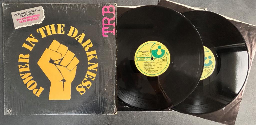 TOM ROBINSON BAND - Power in the darkness ( 2LP ), Ophalen of Verzenden, 12 inch, Poprock