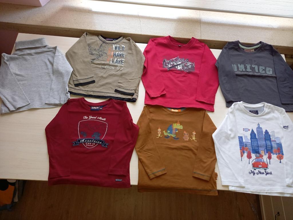 Nieuwstaat, pakket longsleeves maat 92 jongen, Enfants & Bébés, Vêtements enfant | Taille 92, Garçon, Enlèvement ou Envoi, Chemise ou À manches longues