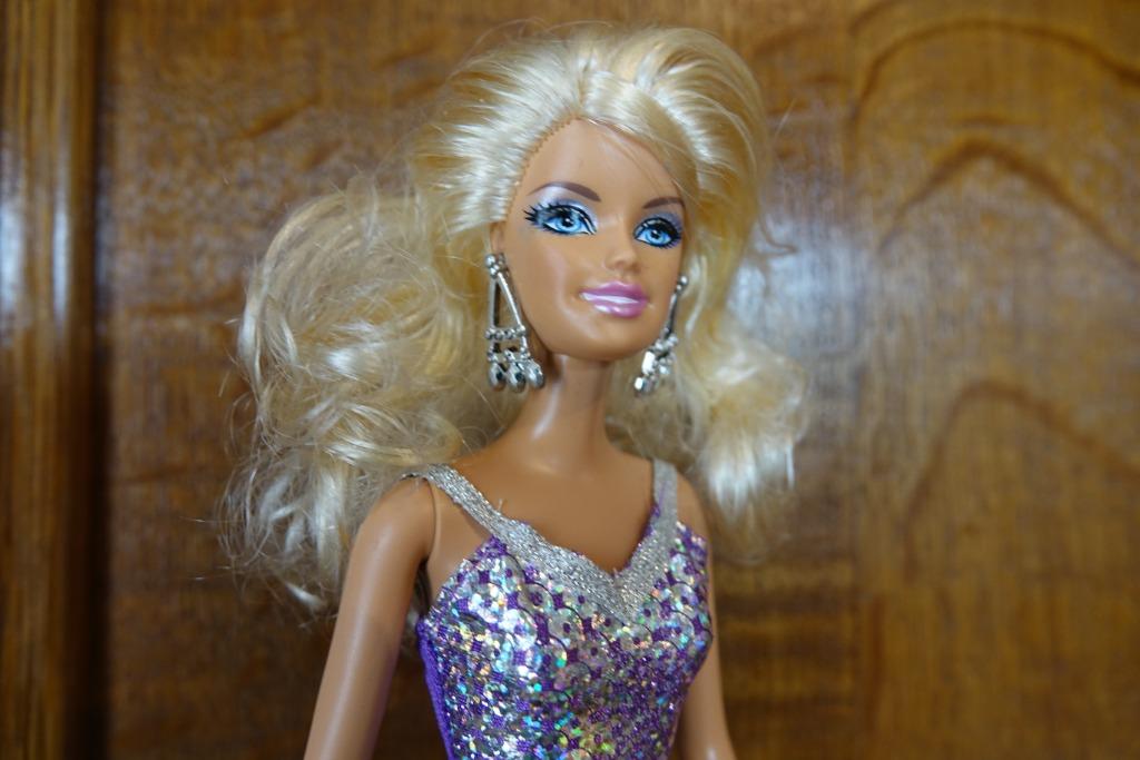 vintage Barbie fashion glitter 2010, Enlèvement ou Envoi, Utilisé, Barbie