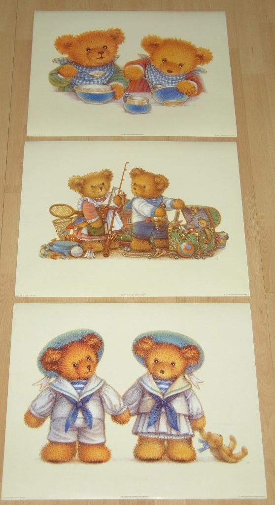 POSTER 50X40 CM KINDER DIVERSEN BEREN COLL 1 7 POSTERS NIEUW, Ophalen of Verzenden, Nieuw, 50 tot 75 cm, Foto of Poster