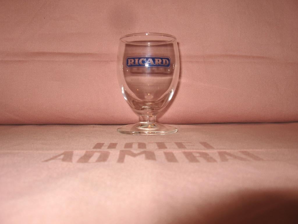 Ballon Ricard petit verre « RICARD » dans un rectangle., Enlèvement ou Envoi, Comme neuf, Ustensile