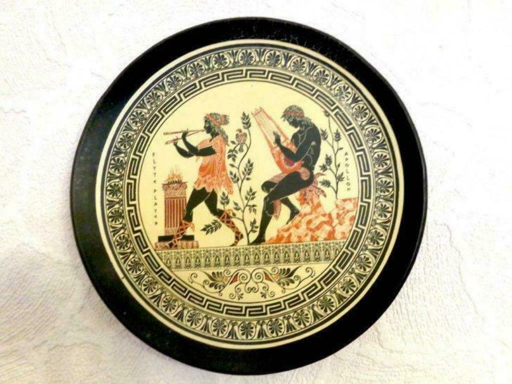 assiette murale grec, Enlèvement ou Envoi, Utilisé