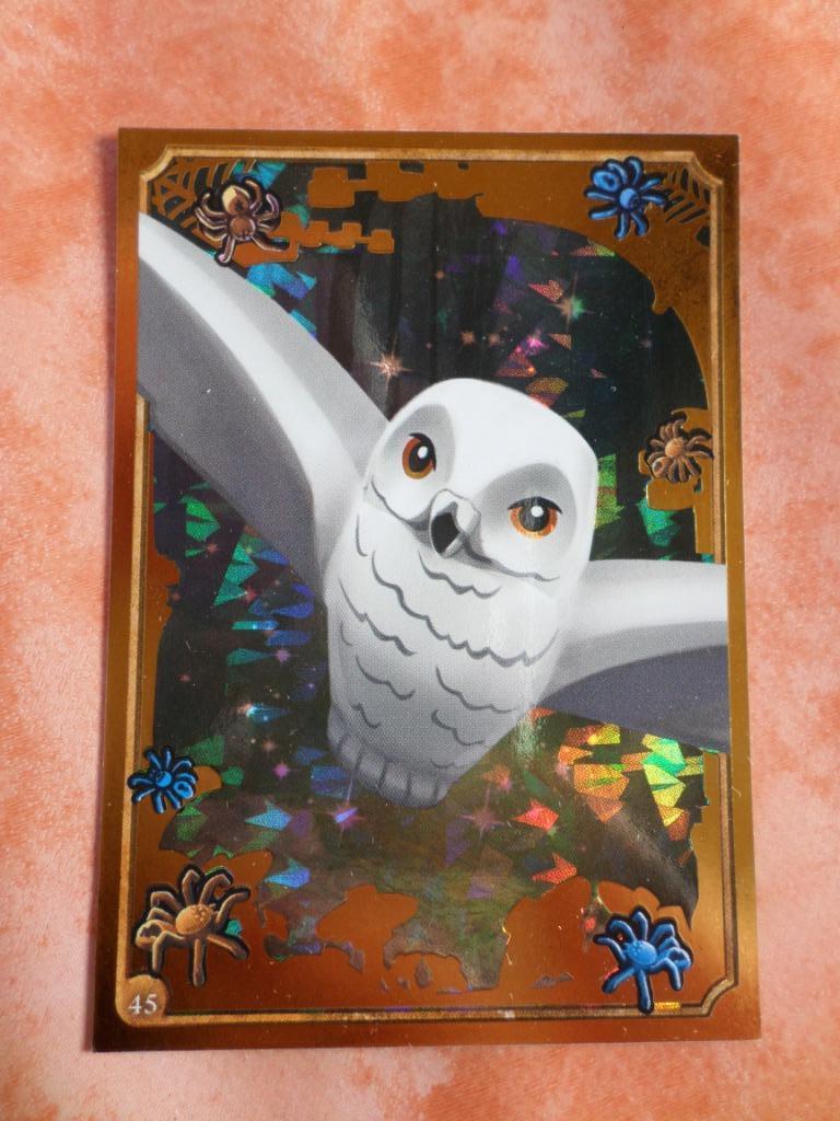 Carte Lego Harry Potter n45 Edwige Hedwige collection, Enlèvement ou Envoi, Neuf, Jeu