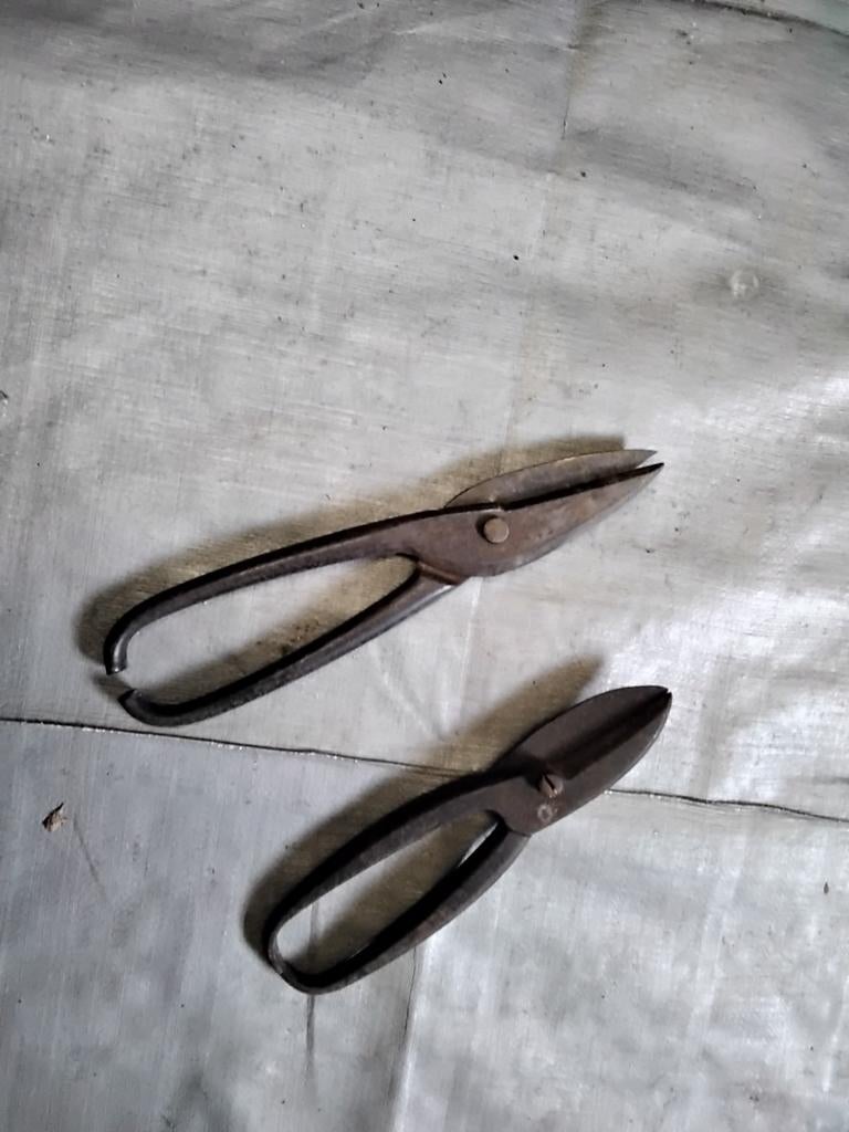 2 zinkscharen, Antiek en Kunst, Ophalen