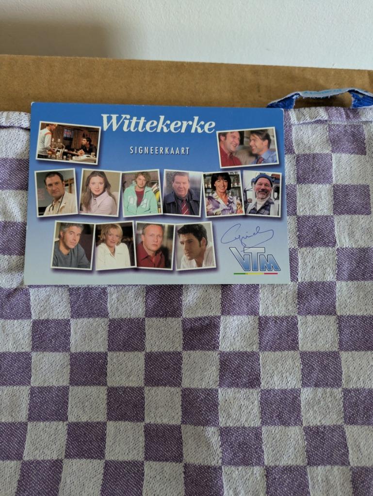Wittekerke signeerkaart, Ophalen of Verzenden, Zo goed als nieuw, Prent