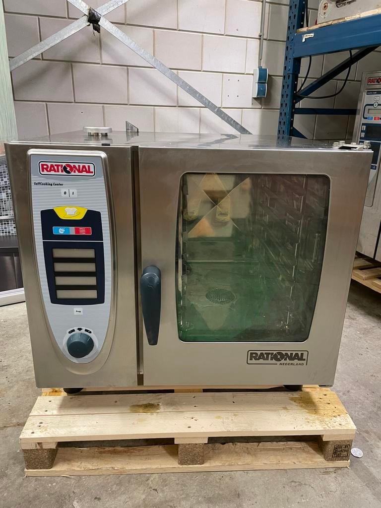 Rational SCC61E Combi Steamer gereviseerd, Ophalen of Verzenden, Gebruikt, Ovens, Microgolfovens en Steamers