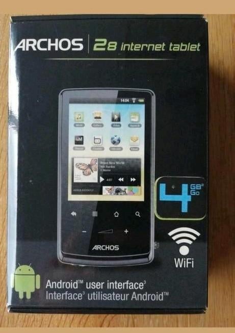 Archos 2.8 tablette internet 4gb noir avec wifi, Informatique & Logiciels, Android Tablettes, Comme neuf, Wi-Fi, 7 pouces ou moins